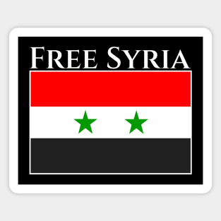 Free Syria Magnet